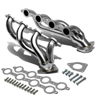 Fit 02-16 Chevy Silverado Stainless Steel Perofrmance Exhaust Header Manifold