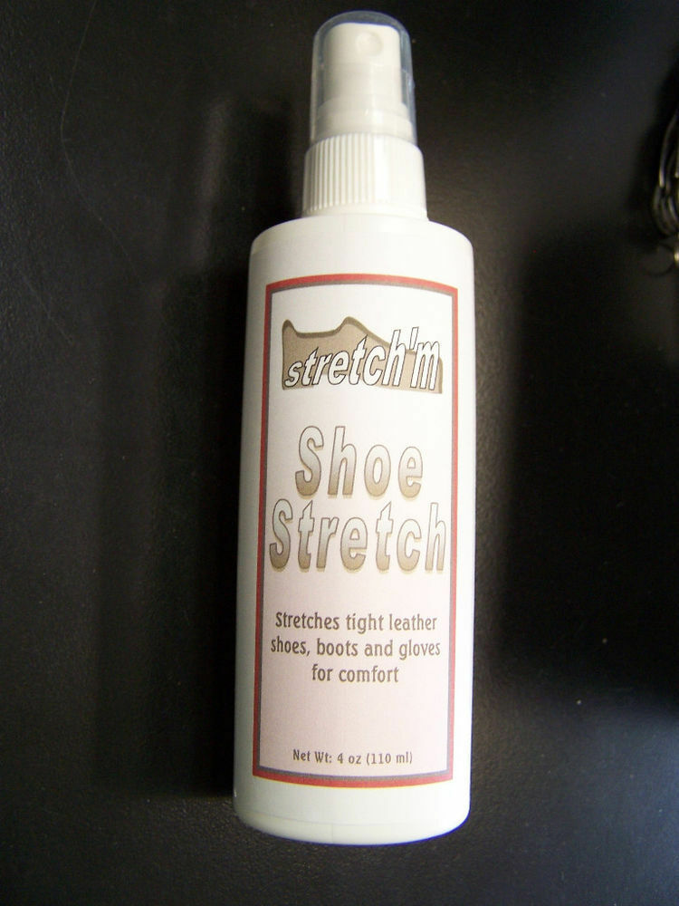 Stretch'm Liquid Shoe Leather Stretcher 4 Oz Spray Shoes Gloves Leather
