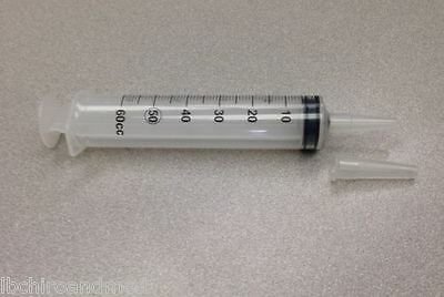 60ml Plastic Syringe-large Thumb Grip Syringe 60cc-new Easy Glide