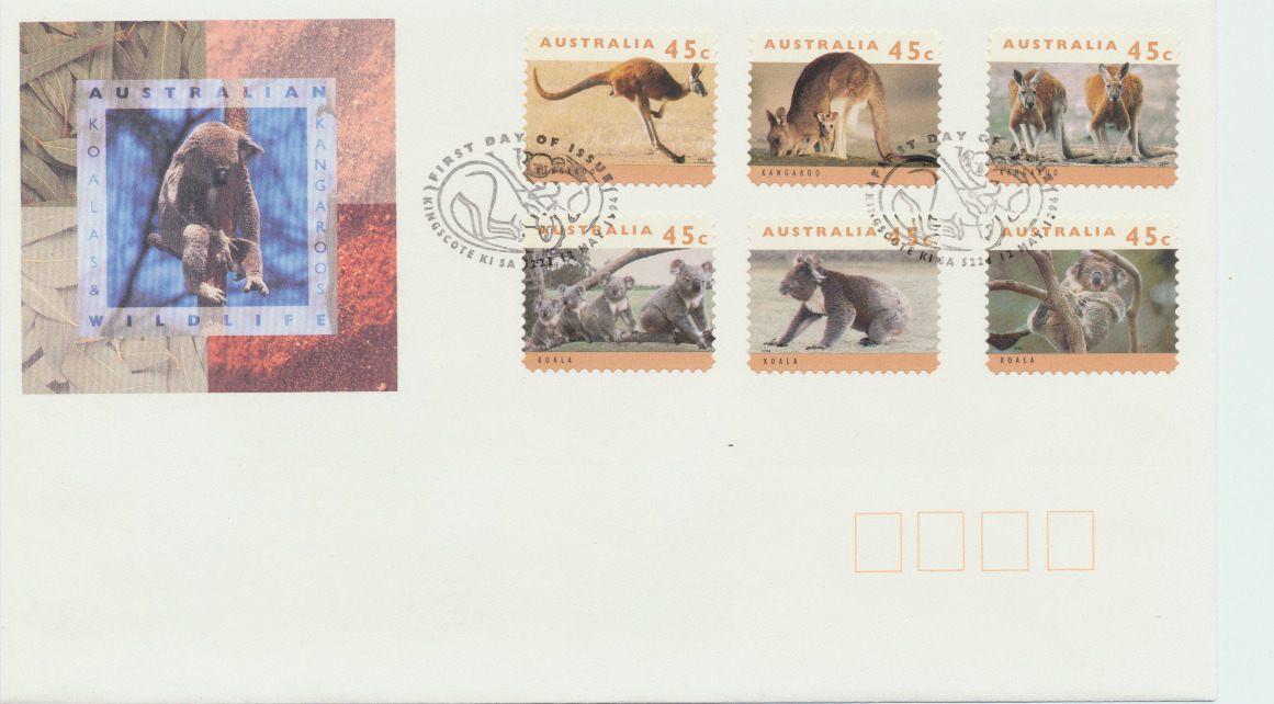 Australia - Fdc - 12 May 1994 - Australian Wildlife Iii - #245