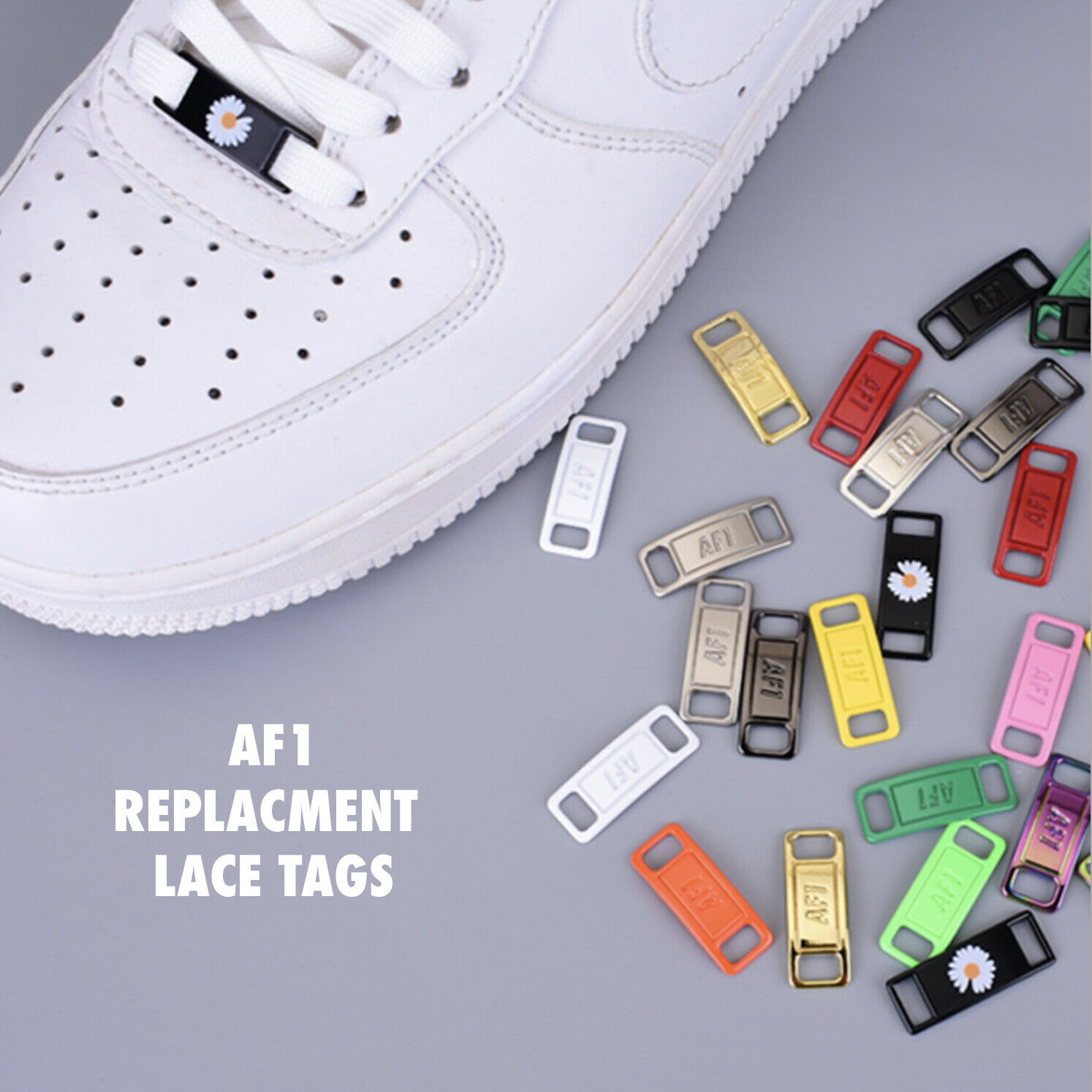 Af1 Replacement Lace Tags Locks Air Force Ones Dubraes Buy 2 Get 1 Free